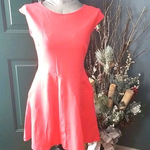 NY & Co cap sleeve skater dress